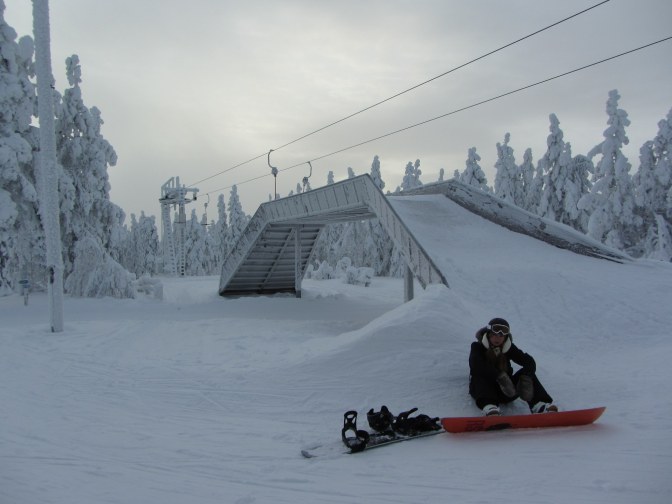 Snowboarden in Scandinavië