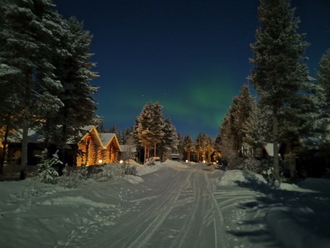 Het prachtige Aurora Borealis