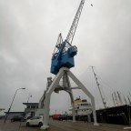 Een bijzondere overnachting: de havenkraan in Harlingen