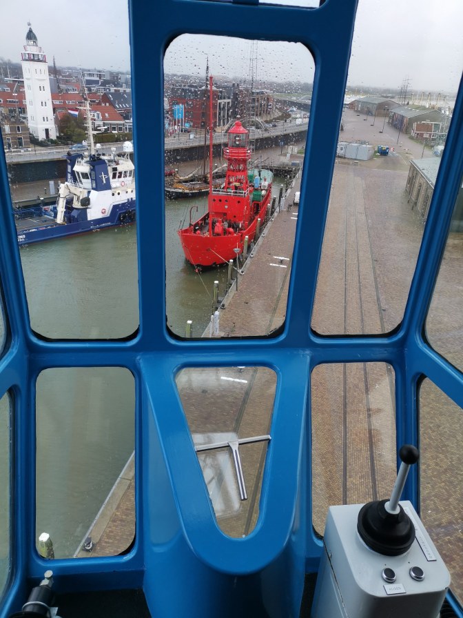 Je kunt de Havenkraan echt besturen