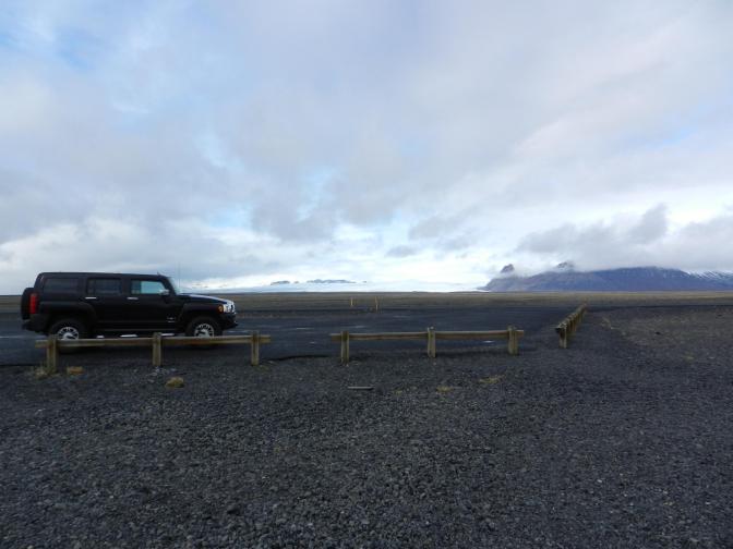 Hummer H3 op IJsland
