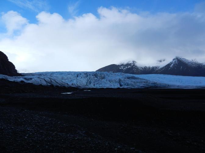 IJsmassa van de Skaftafellsjokull-gletsjer