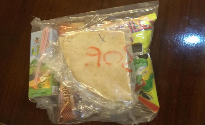 Lunchpakket voor paar Shekels