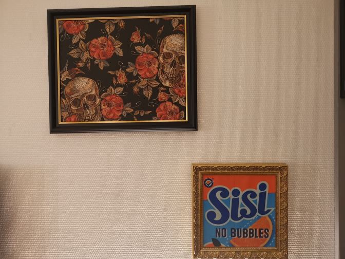 De kunst in Niu Franz is lekker vrolijk