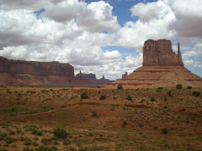 Vergezicht en rotsformaties