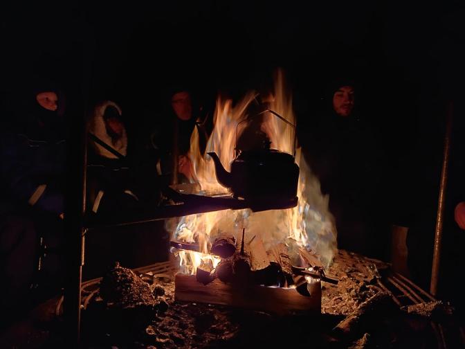 Koffie uit een ketel