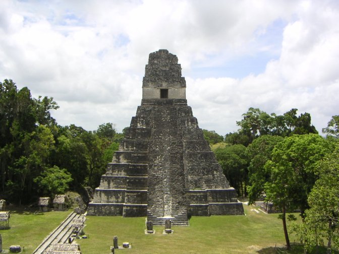 Tempelcomplex El Petén, Guatemala