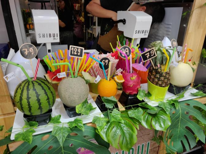 Heerlijke verse fruitcocktail