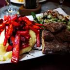 Niet echt voor vegetariërs: restaurant NiliPoro in Levi