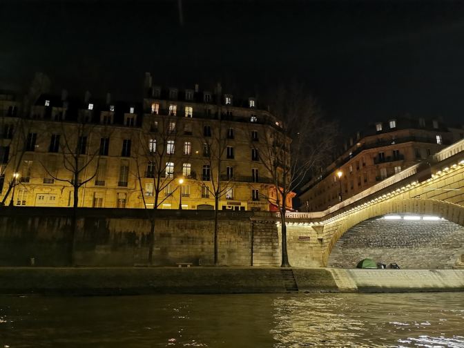 De oevers van de Seine zijn alleen meestal niet moeders mooiste
