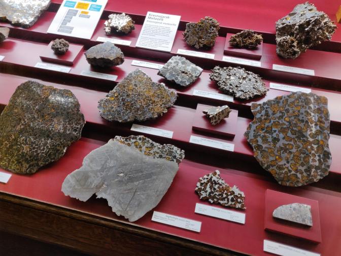 De grootste collectie meteorieten in Europa
