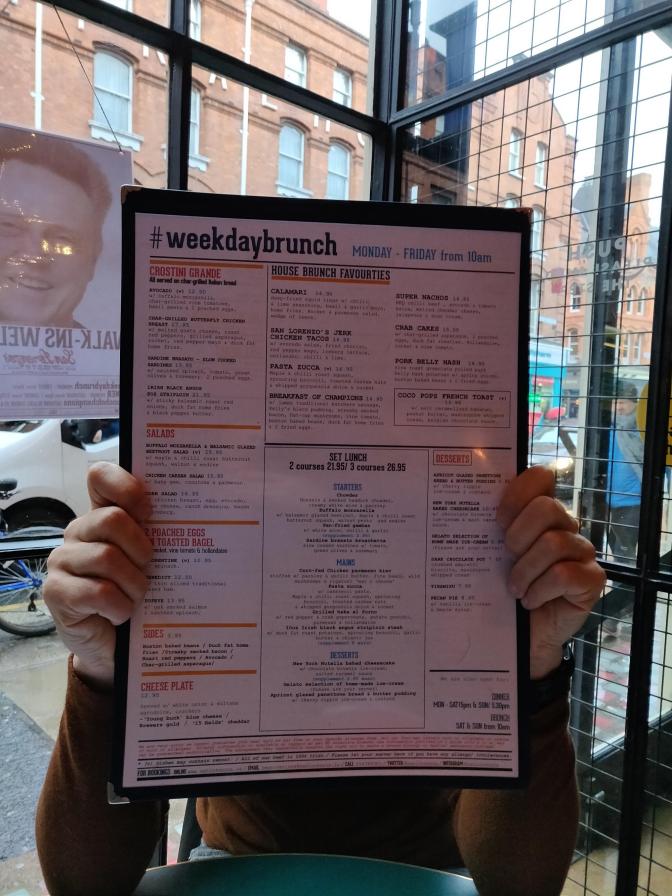 Menukaart San Lorenzos