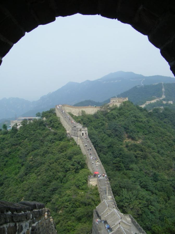 Ik ben dol op fotograferen door poortjes