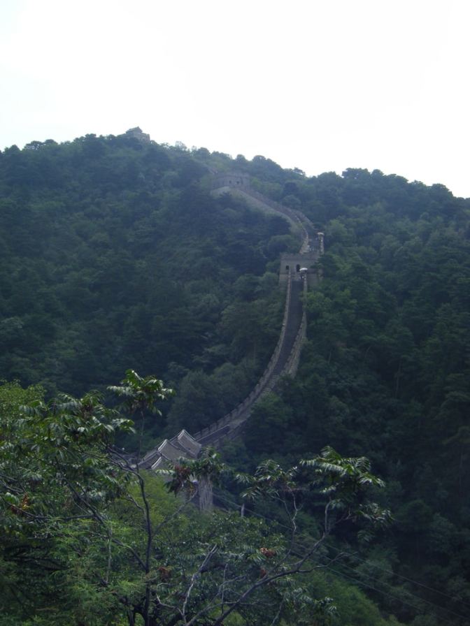 Maar aanwezig in het landschap is hij zeker!