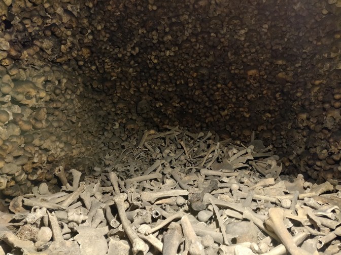 Overblijfselen van slachtoffers van de pest