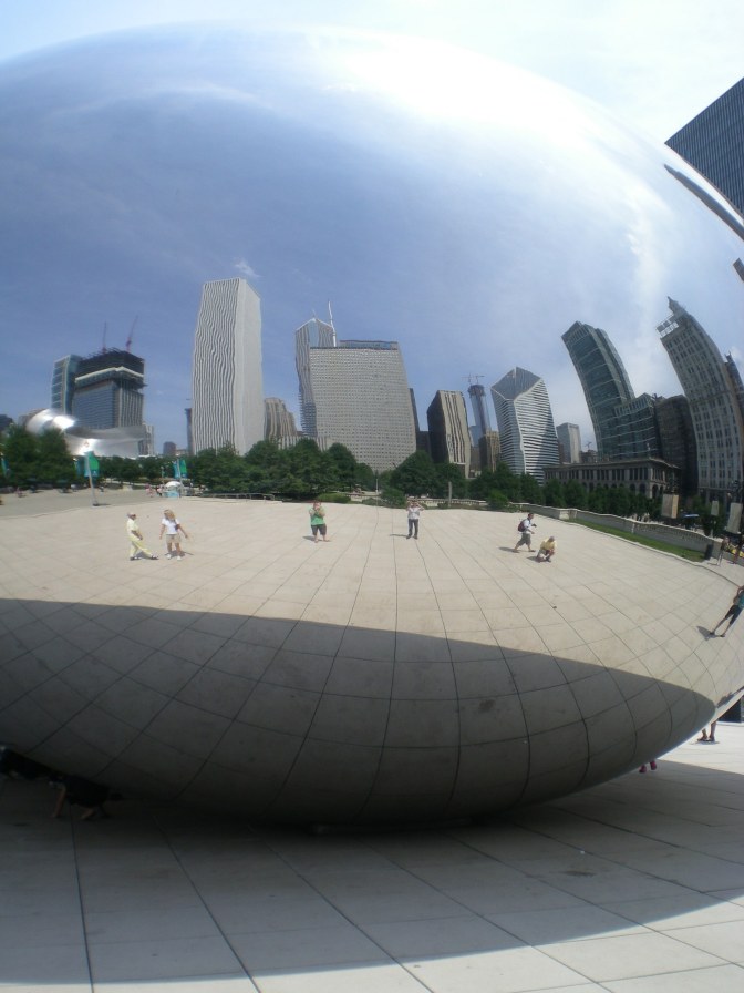 Cloud Gate-spiegelboon