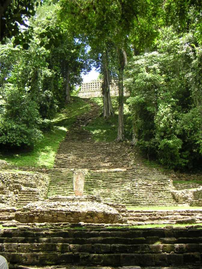 Trap richting de zon