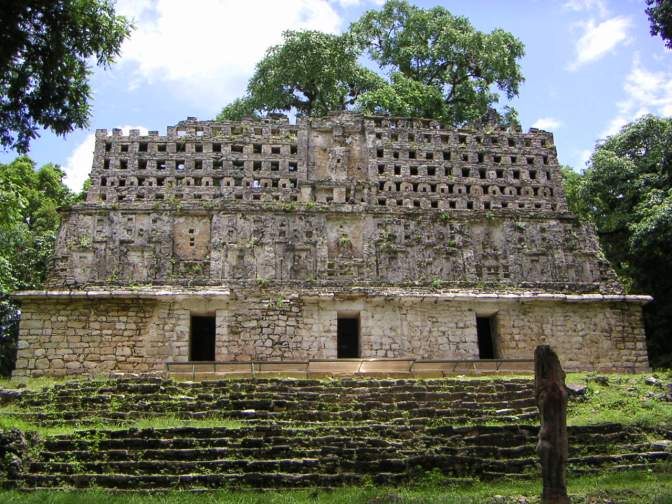 Prachtige Maya-architectuur