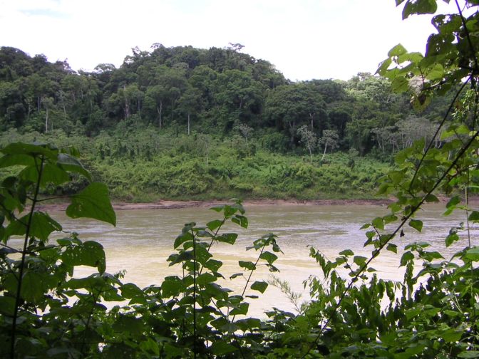 De machtige Usamacinta-rivier