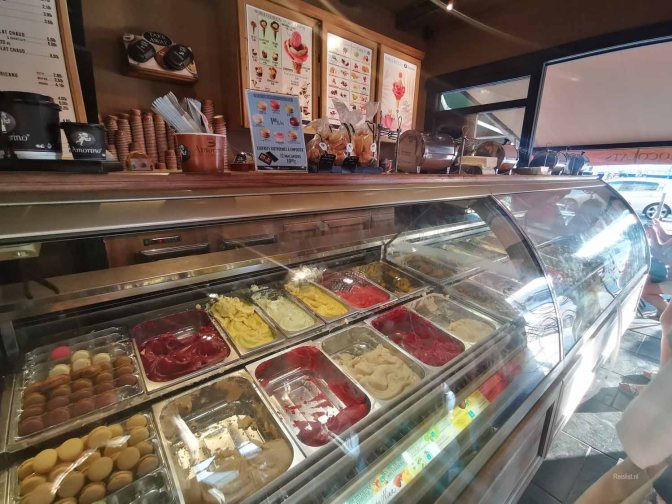 Genoeg keuze bij Amorino