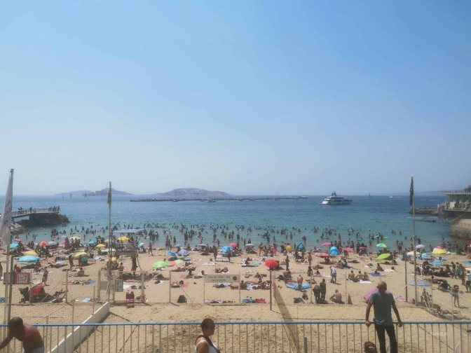 Het "nepstrand" van Marseille