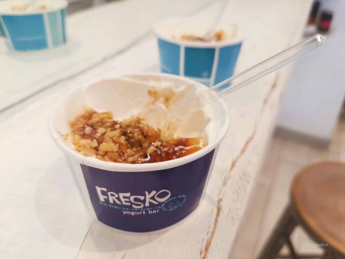 Waarschijnlijk niet erg gezond, maar het is toch gezonder terrassen dan met kaas en alcohol...