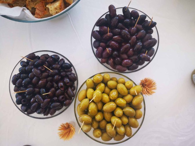 Prachtige Kalamata-olijven