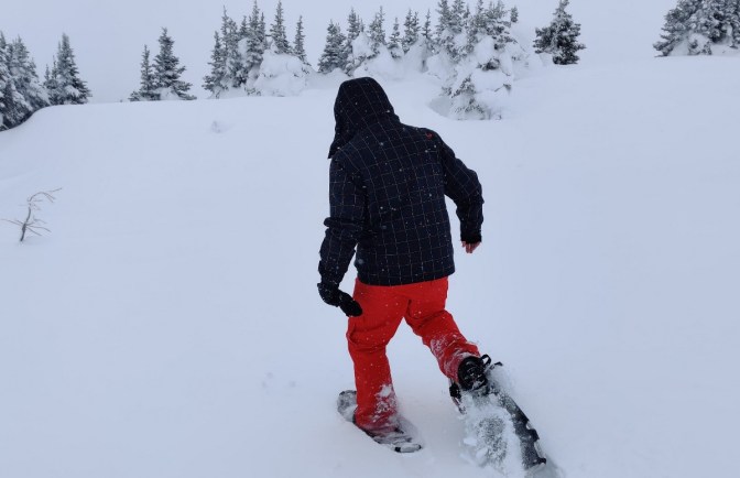 Sneeuwschoenwandeling