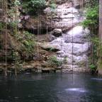Heerlijk dobberen in een Mexicaanse cenote