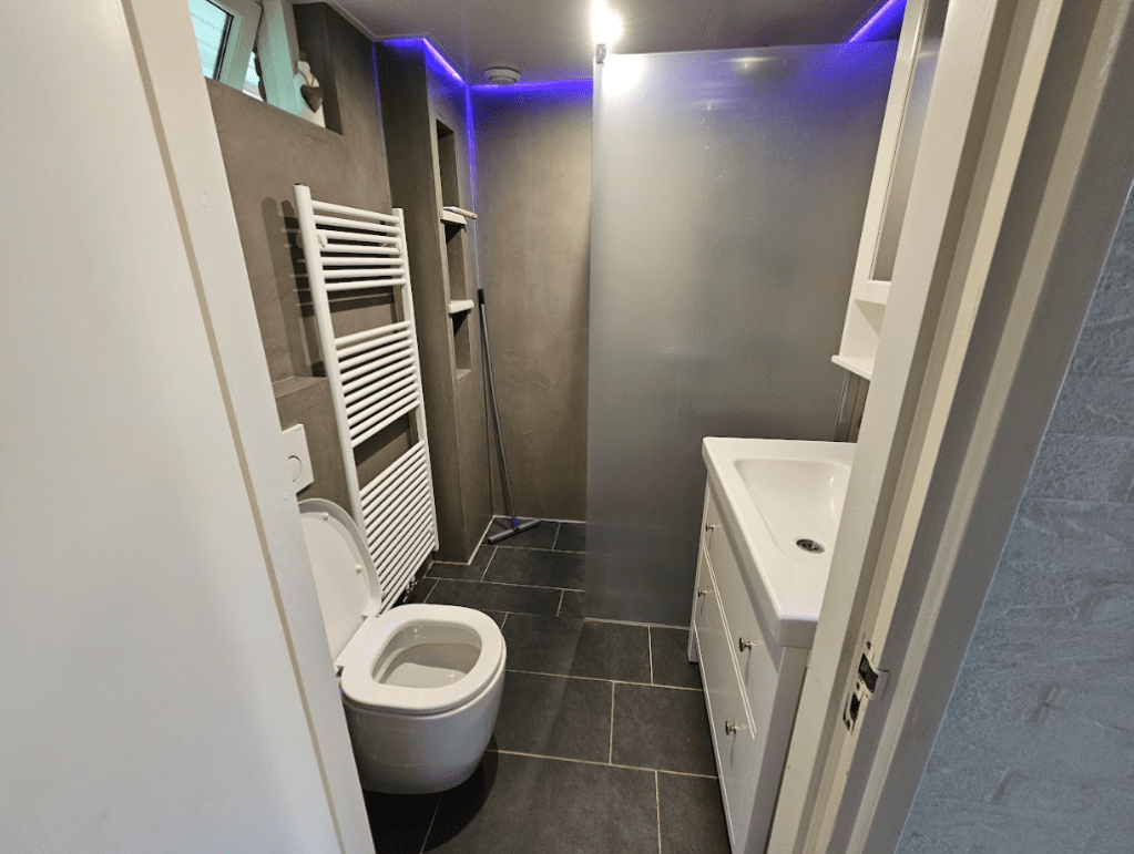 Natuurhuisje Holten badkamer