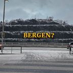 Waarom er letters met Bergen met een vraagteken buiten Bergen Airport staan